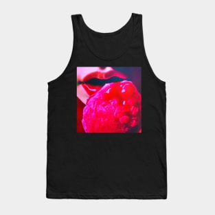 Raspberry slip Tank Top